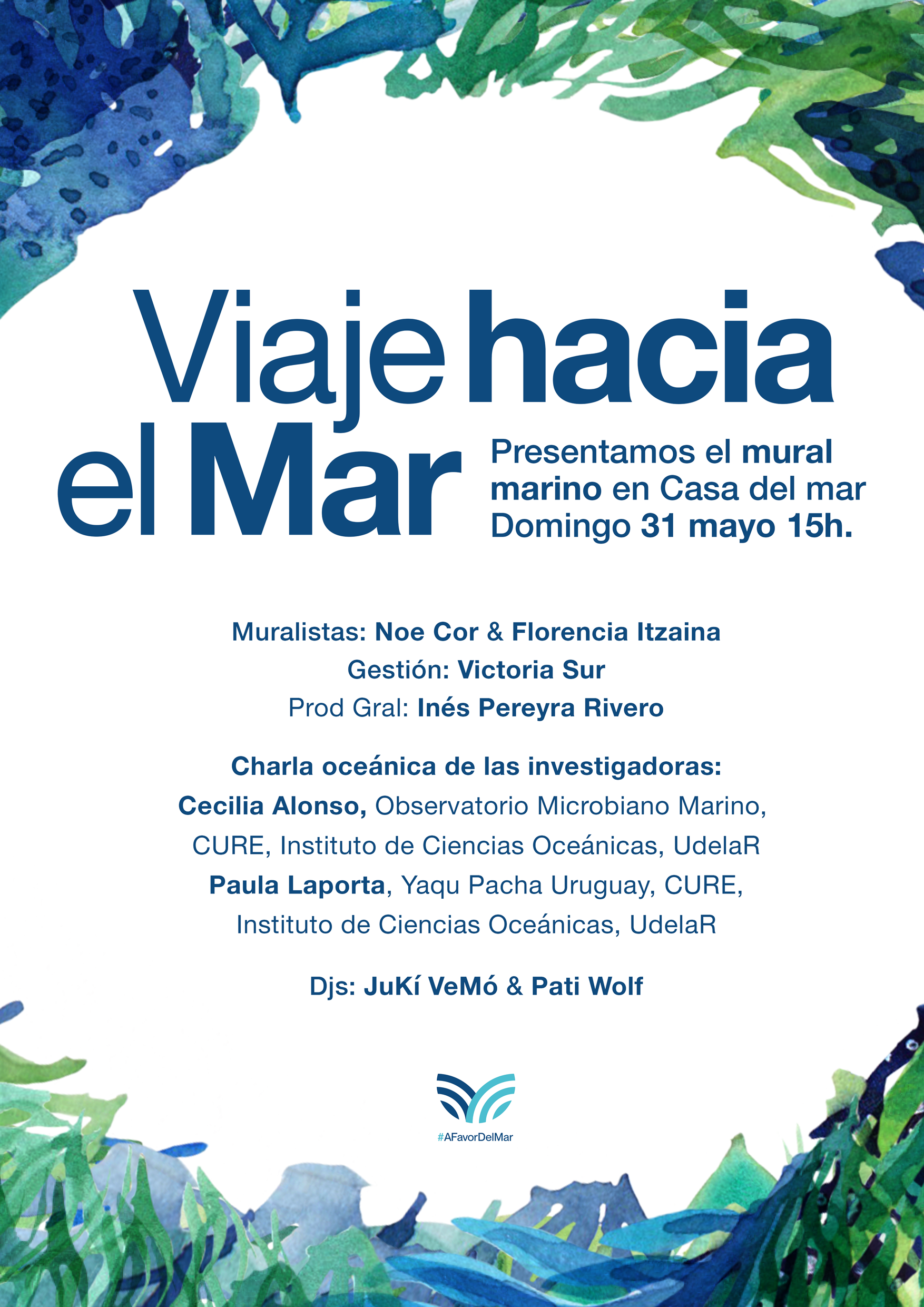 Afiche Viaje hacia el mar